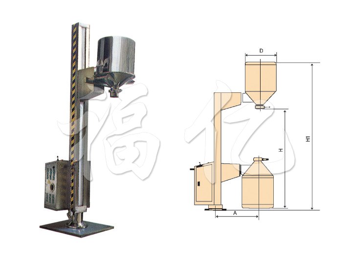 Máy nạp nguyên liệu nâng cố định TJG